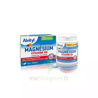 Alvityl Magnésium Vitamine B6 Libération Prolongée Comprimés Lp B/45 à Nîmes